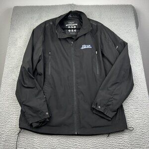 Unrl Elite Midweight Jacket Black Full Zip Size XXL Mens Embroidered Fargo Force